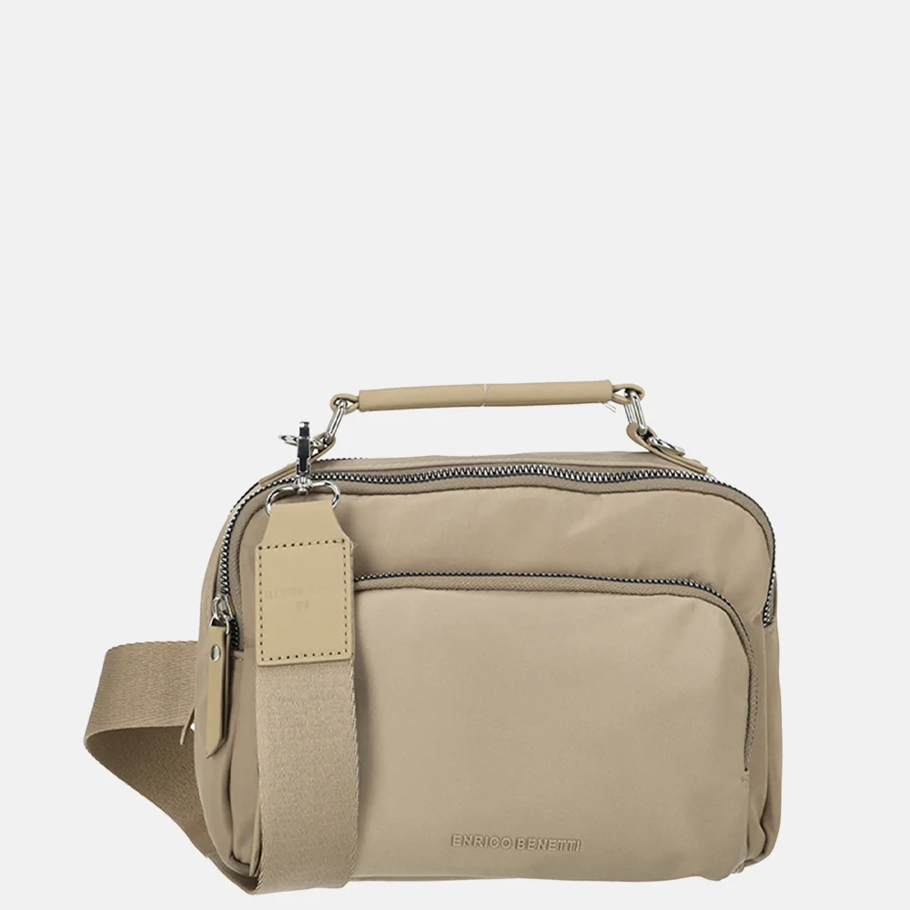 Enrico Benetti Caroline crossbody 3rits taupe
